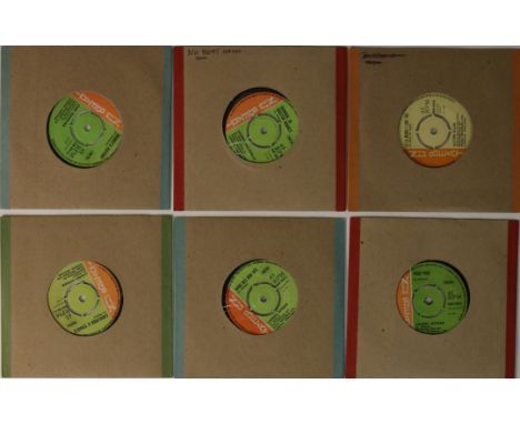 NU BEAT RECORDS - 7". Returning for more scarce Nu Beat sevens with 6 included. Titles are Carl Dawkins/The Dynomites - Rodne
