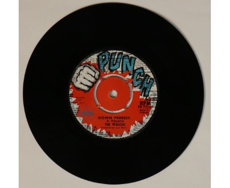 THE WAILERS - DOWN PRESSER 7" (PUNCH RECORDS - PH 77). Killer double header from the Wailers and Junior Byles with Got The Ti
