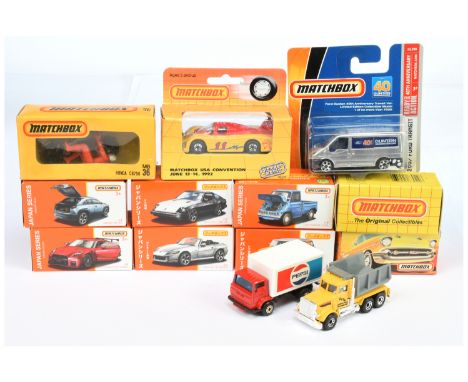 Matchbox Superfast Group of 1980's to Recent Issue Models - Including 6 x Various 2022 Issue Japan Series Models - all Mint i