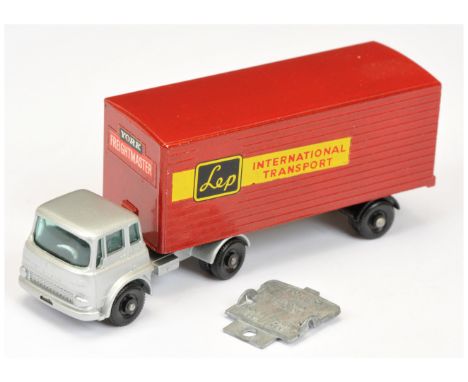 Matchbox Regular Wheels Major Pack M2 Bedford TK Articulated Truck &amp; Trailer "LEP Transport" - turquoise green windows, m