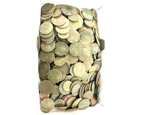 Selection of vintage and later coins total weight 300g 