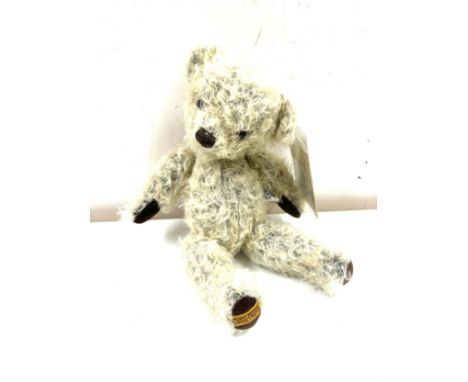Merrythought bear the grey one limited edition number 73 of 75, with all its tags 36cms tall