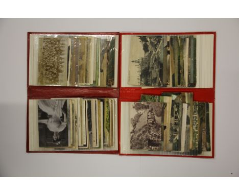A quantity of mixed early postcards including first world war military.