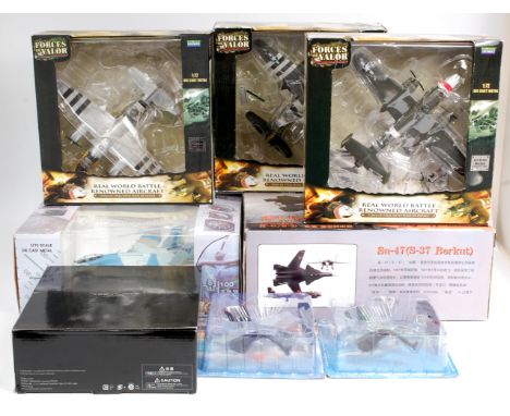20 assorted in-complete and complete diecast Aircraft, mixed scales and manufacturers to include Hobbymaster, Forces of Valor