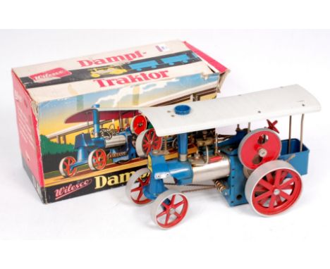 Wilesco, Old Smokey 'Dampftractor' traction engine, No. D40, in original card illustrated box, some use