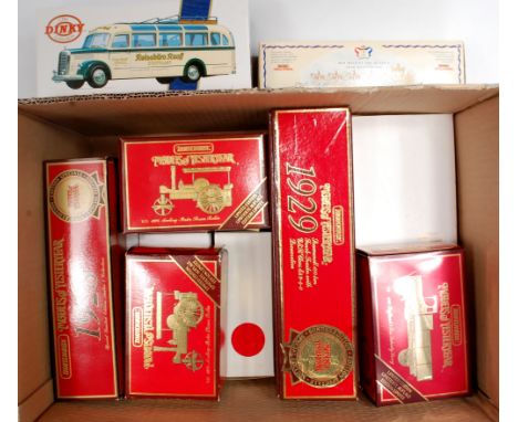 12 mixed Matchbox Models of Yesteryear and Dinky by Matchbox diecast vehicles, mixed series, all boxed as issued, examples to