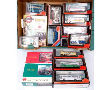 EFE 1/76th scale Public Transport Group, 14 boxed examples, to include London Transport Gift Set 1, London Transport Museum G