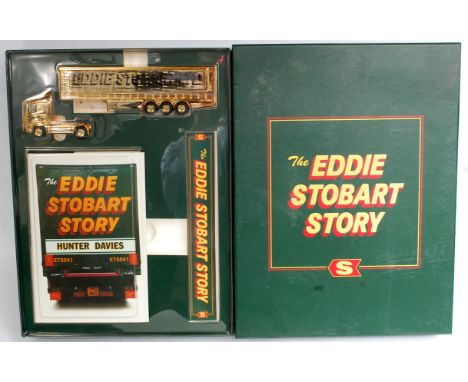 Corgi Toys Eddie Stobart CC86610 "Eddie Stobart Story" boxed set, limited edition of 5000 pieces, in the original box (NM-BVG