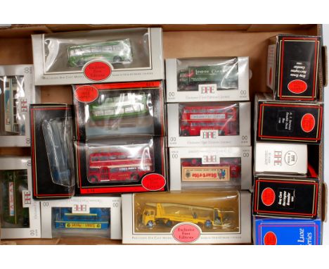 EFE 1/76th scale Public Transport and Commercial Vehicle Group, 27 boxed examples, to include Grey Green Harrington Cavalier,