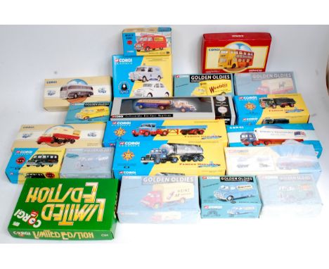 Corgi Classics 1/50th scale commercial vehicle group, 20 boxed examples, all appear as issued, mixed series, examples to incl