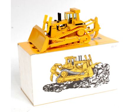 Conrad No.2852, 1/50th scale diecast model of a CAT D11N Track Type Tractor, in the original polystyrene box with sleeve, has