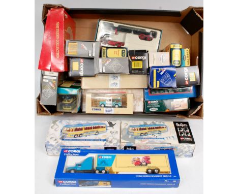 22 assorted Corgi and Corgi Classics public transport and commercial vehicle group, some boxes damaged, examples to include N