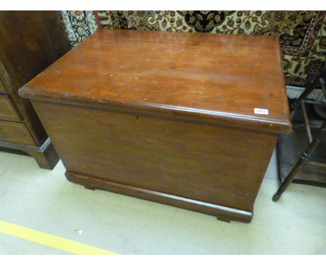Large stained trunk