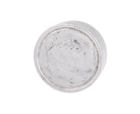 A Leitz Elmar 3.5cm Tropical Lens Case, aluminium, body, F