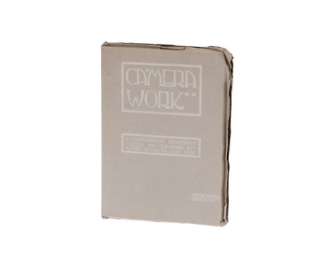 Alfred Stieglitz, Camera Work - Special Number MDCCCCXIII, a photogrphic quarterly, edited and published by Alfred Stieglitz,