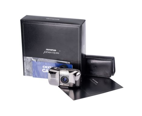 An Olympus MJU I Limited 35mm Compact Camera, to follow