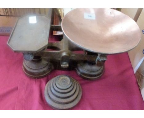Iron scales and weights