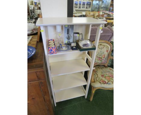 FIVE TIER OPEN SHELF UNIT