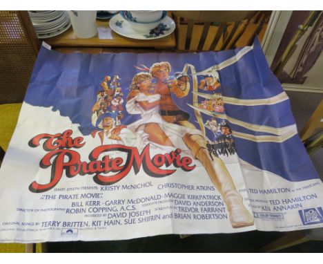 VINTAGE FILM POSTER 'THE PIRATE MOVIE' (A/F)