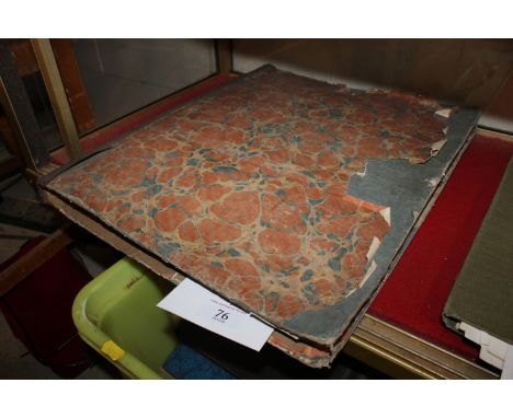 A folder containing a large quantity of prints entitled 'Summer Night', The Queen of Hearts', watercolour portrait studies, v