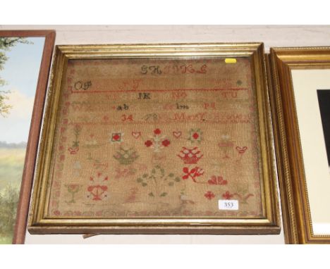 A 19th Century sampler 