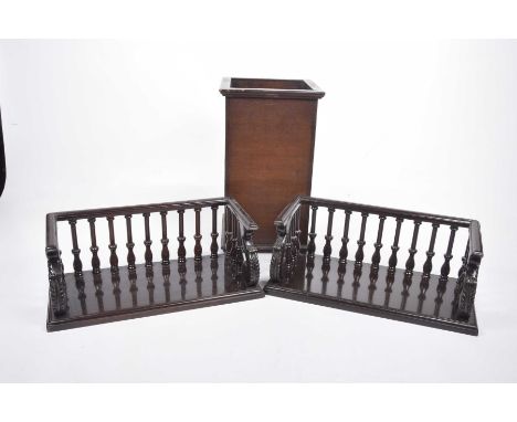 A wooden painted detached dolls house, early 20th century In need of renovations, the property with two rooms below and two a