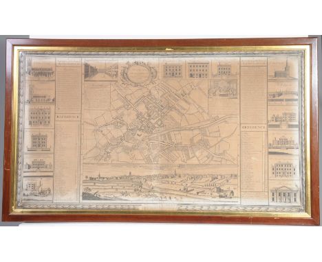 "A plan of the towns of Manchester and Salford in the County Palatine of Lancashire, circa 1741"Drawn by R. Casson and I. Ber