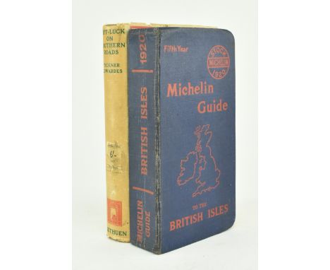 1920 The Michelin Guide - The Motorist's Vade-mecum, Fifth Year. Publ. The Michelin Tyre Co. Ltd. Publisher's original blue c