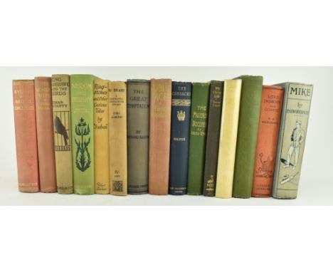 Late Victorian &amp; early 20th century fiction including first editions. A collection of fifteen books, the lot comprising 1