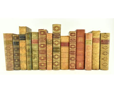 Bindings, non-fiction. A collection of fourteen 19th century Victorian and later bindings, all non-fiction and many relating 