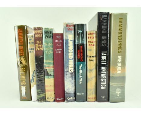 Innes, Hammond. A collection of ten modern first editions, all bar one in dust wrapper. The lot comprising 1980 Solomon's Sea
