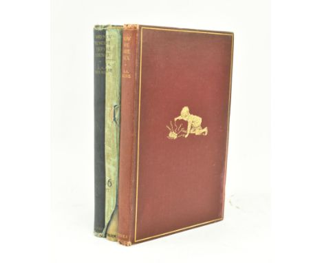 Milne, A. A. Three early editions of A. A. Milne's classic Winnie the Pooh works. The lot comprising 1927 Now We Are Six, sec