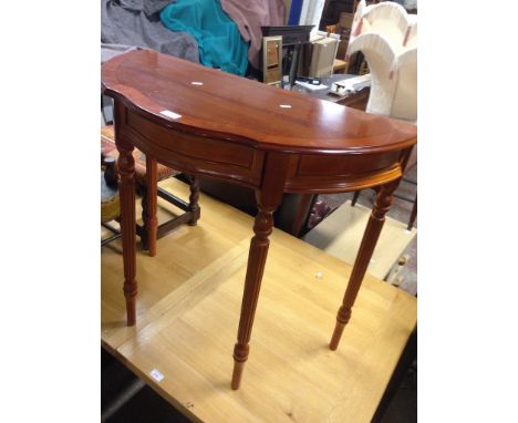A REPRODUCTION CONSOLE TABLE
