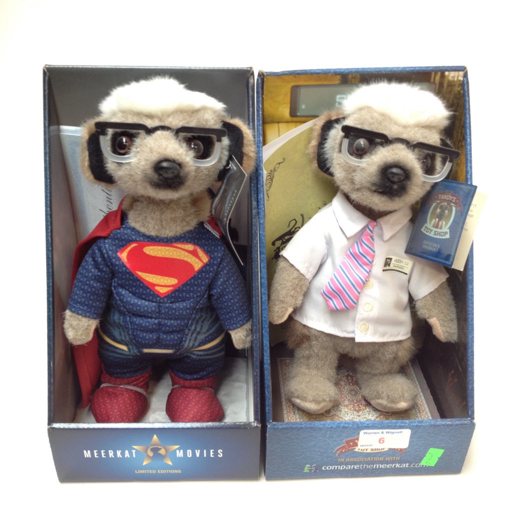 personalised meerkat teddy