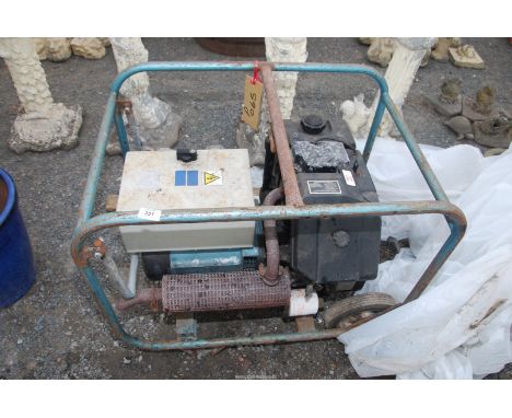 A 110 volt generator powered by a Koher Command 2 engine.  **