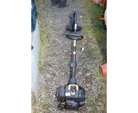 A Husqvarna strimmer with bump feed, engine turns at time of lotting.