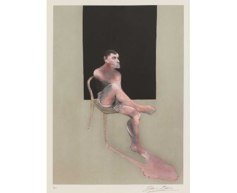 ▴ Francis Bacon (1909-1992)Portrait of John Edwardslithograph in colours, with Estate blind stamp, signed 'Francis Bacon' and