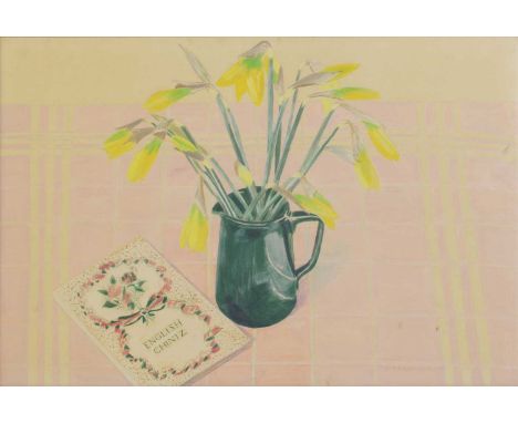 ▴ Glynn Boyd Harte (1948-2003)Daffodilssigned and dated 'Glynn Boyd Harte 1978', watercolour, coloured pencils41 x 58.5cmProv