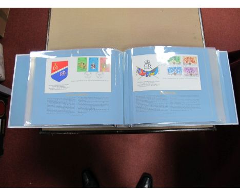 The Franklin Philatelic Royal Commonwealth Society Collection of 1977 Silver Jubilee First Day Covers, in presentation album.