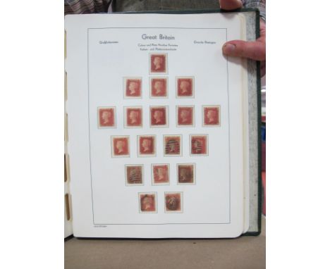 G.B. Stamps- A large high quality Lighthouse pre-printed with mounts album 1840-1971. Some very good material including a fou