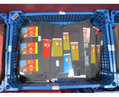 A Large Quantity of Mint Royal Mail Non Value Indicator First and Second Class Stamp Booklets, largely self adhesive. Face va