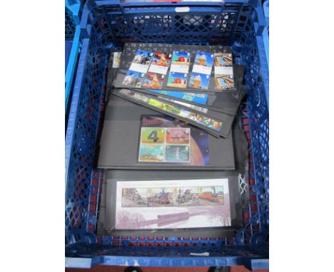 G.B. Stamps. Mint modern commemorative issues as supplied by Royal Mail on stock cards, including mini-sheet blocks and a lar