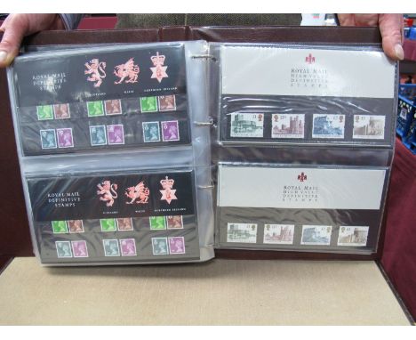 Approximately Sixty Royal Mail Mint Definitive and Regional Presentation Packs 1988-1995, including high value Machins, 1988 