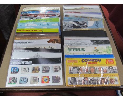 Approximately Eighty G.B. Royal Mail Mint Presentation Packs, Stock Cards 1996-2015, Commemorative and Definite with a large 
