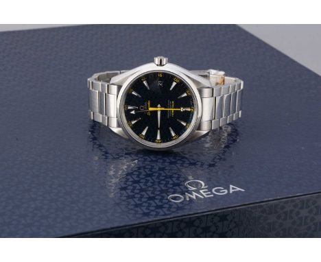 A modern Limited Edition Omega James Bond 007 Spectre Seamaster Master Co-Axial Chronometer automatic stainless steel wristwa