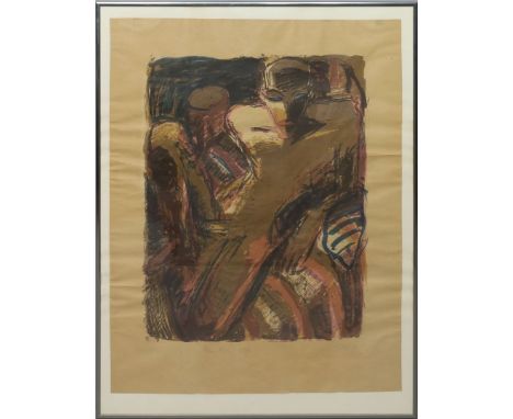 Fuchs, E. (um 1988) "Männlicher Akt", so mit Bleistift betitelt, sign. "E. Fuchs", dat. (19)88 und li. u. Ex. 19/30. Lithogra