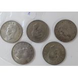 Five New Zealand Crowns