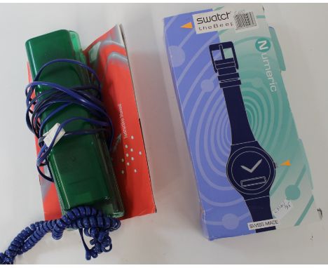 Swatch&nbsp; -The Beep with receipts and stickers plus Swatch Twinphone