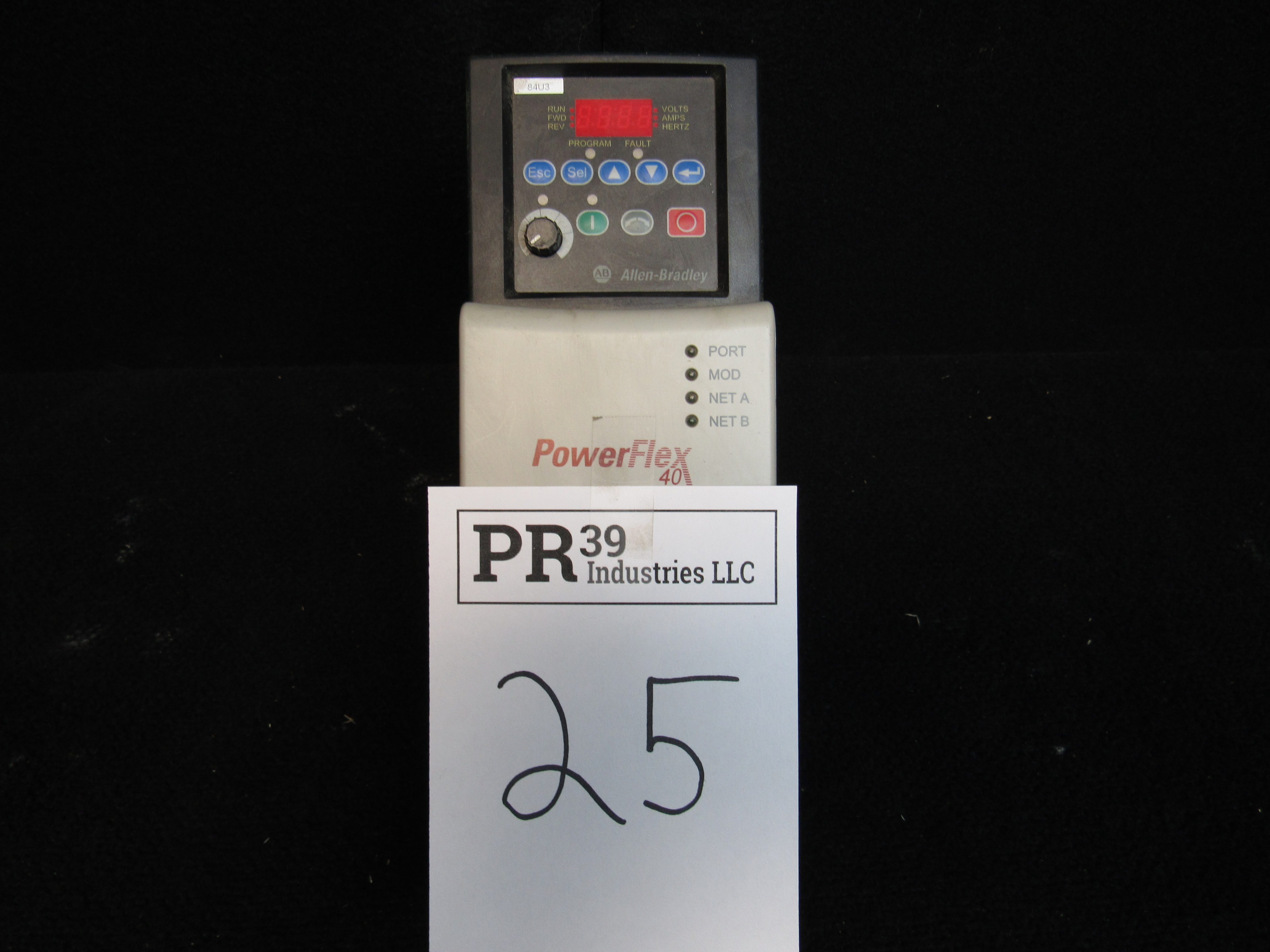 ALLEN BRADLEY POWERFLEX 22B-D4P0N104 SER A 2HP AC MOTOR DRIVE