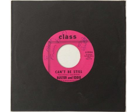 BUSTER AND EDDIE - CAN'T BE STILL/ THERE I WAS 7" (US NORTHERN - CLASS - C-1518). A sought-after, and rarely seen original US